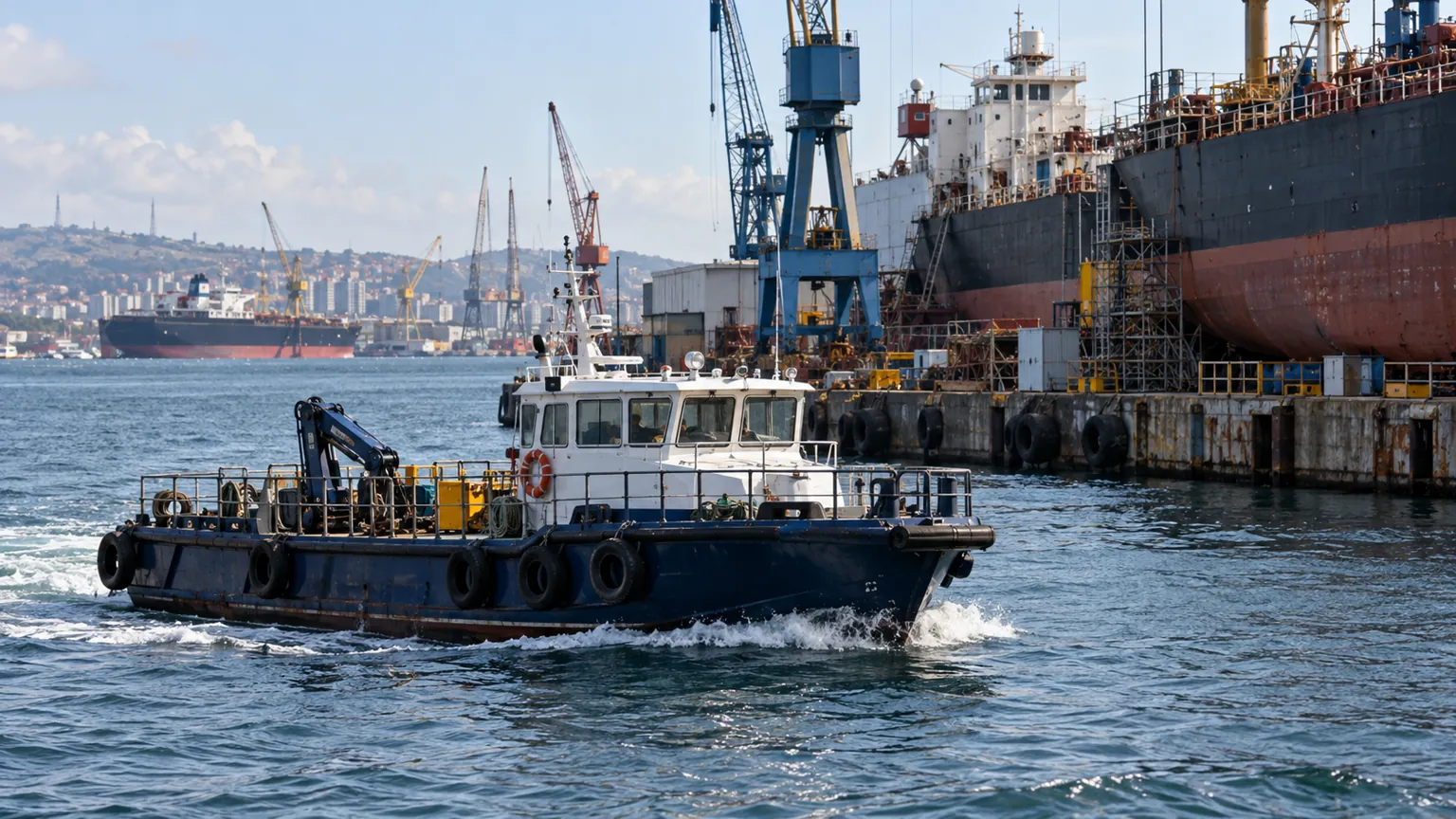 Gemi bakımında teknik çözüm ortağınız. — temsili sektör görseli
